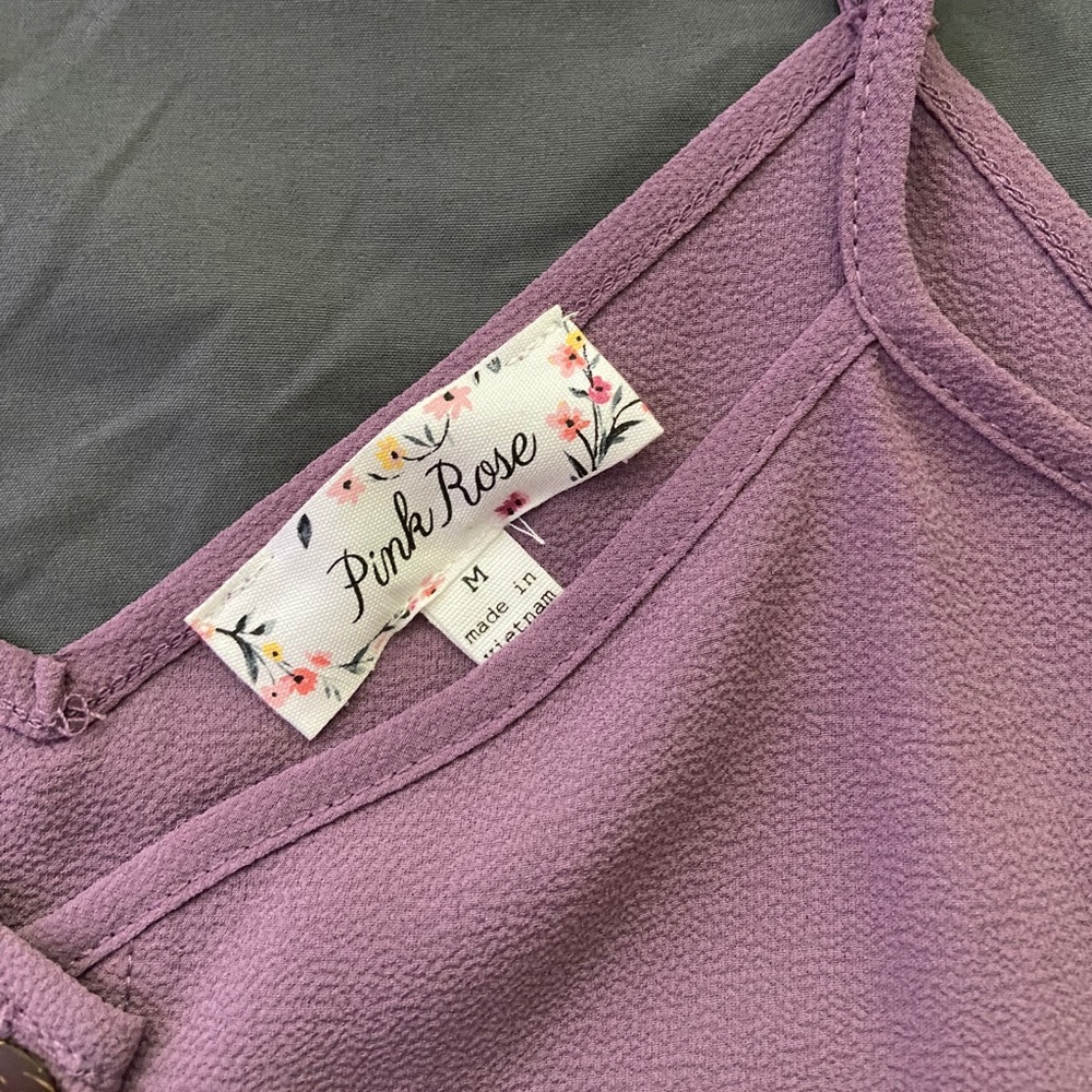 Purple tank top
